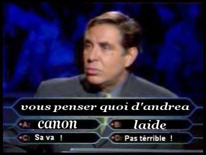 vous pensez quoi d'andrea ??